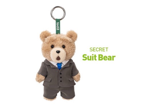 ¡1 DÍA! POPMART Ted 2 Oso de Peluche Acción Peluche Colgante Serie Sellado Auténtico NUEVO - Imagen 8 de 15