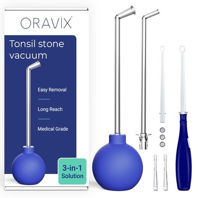 Oravix Tonsil Stone Vacuum, Tonsil Stone Remover Vacuum Suction, Tonsil Stone...