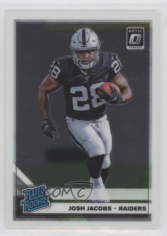 2019 Panini Donruss Optic Rated Rookie Josh Jacobs #158 1q9