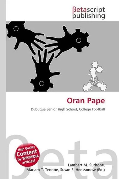 Lambert M. Surhone (U. A.) | Oran Pape | Taschenbuch | Englisch (2026)-image