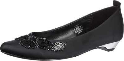 Stuart Weitzman Mädchen promise Ballerinas Halbschuhe, Schwarz, EUR 32 (S 1)