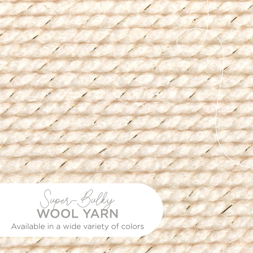 Starlight Yarn 3 Pack Super Bulky Colorful 5Oz Chunky Acrylic Wool Yarn - Image 2 of 4