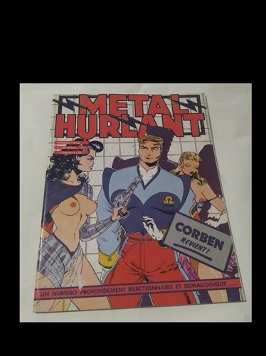 METAL HOWLANT No. 28 of 1978 (in French - COVER: DENIS SIRE)