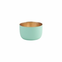 Gift Company Windlicht Madras S, Teelichthalter, Kerzenhalter, Eisen, Aqua, 5 Cm