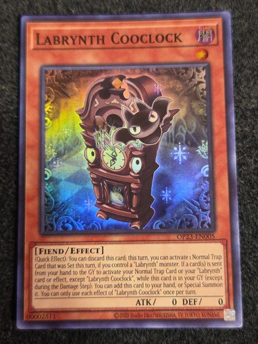 Labrynth Cooclock OP23-EN005 YuGiOh OTS Tournament Pack 23 card