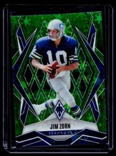 2025 Panini Phoenix #139 Jim Zorn Green Winter Prizm #/149