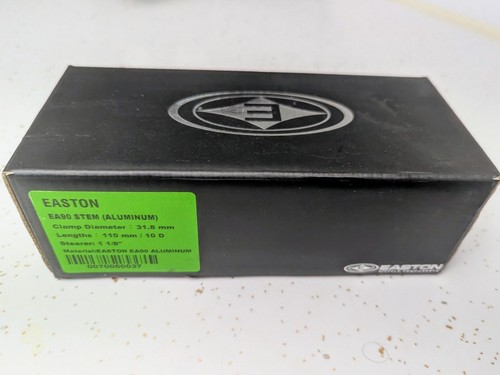 Easton EA90 110mm 1-1/8" +/- 10 Degree 31.8mm Stem NIB - Picture 6 of 7
