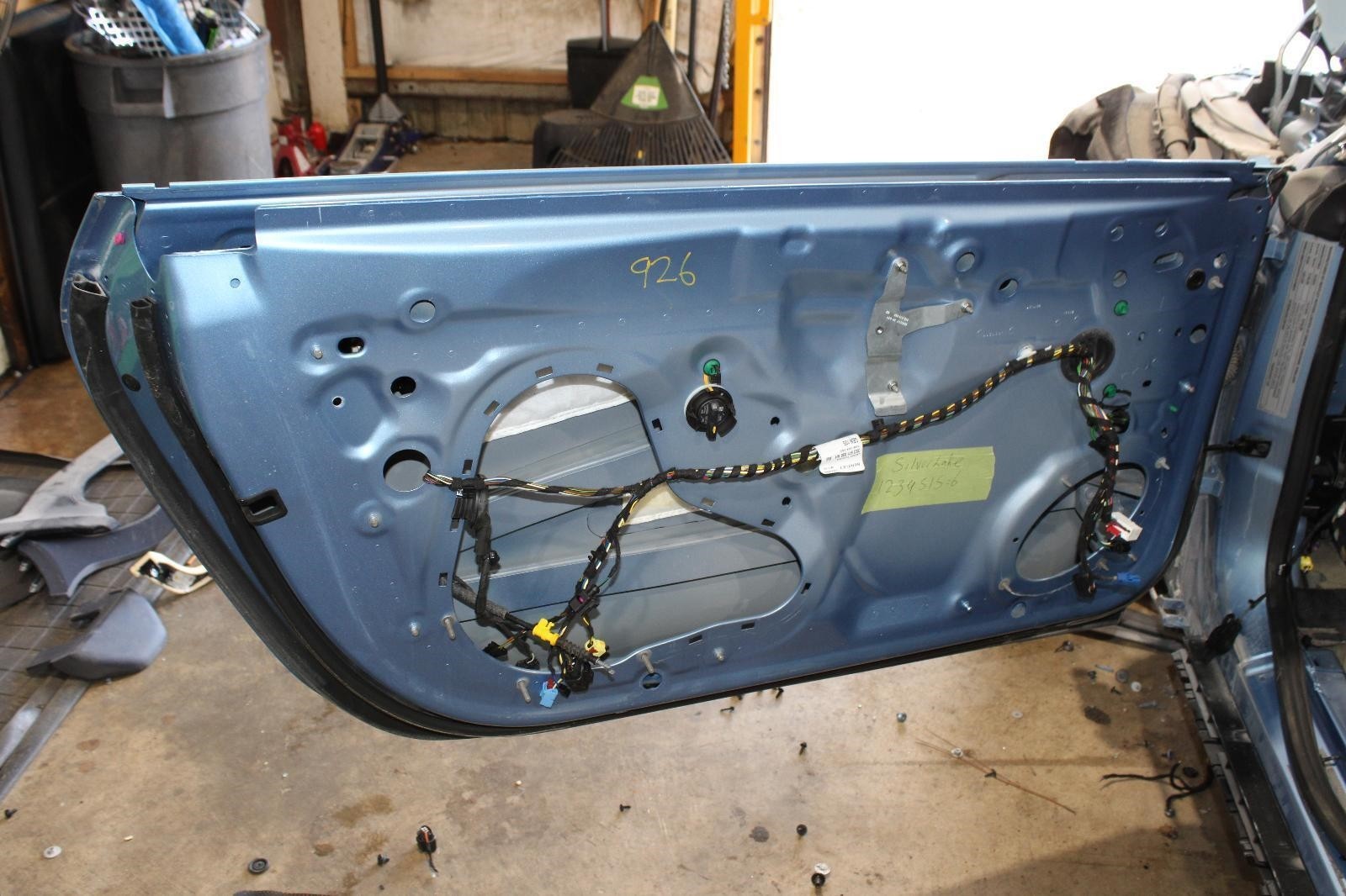 Bentley Continental GT 2019-2024 Front Left Door shell Blue