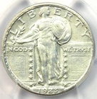 1923-S Standing Liberty Quarter 25C Coin - Certified PCGS AU Detail - Rare Date!
