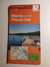 Mapa rowerowa i turystyczna Müritz i Plauer See 1 : 50 000 