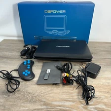 DB POWER Portable Video DVD Player 9" Game Controller, Cables, 32GB USB Storage