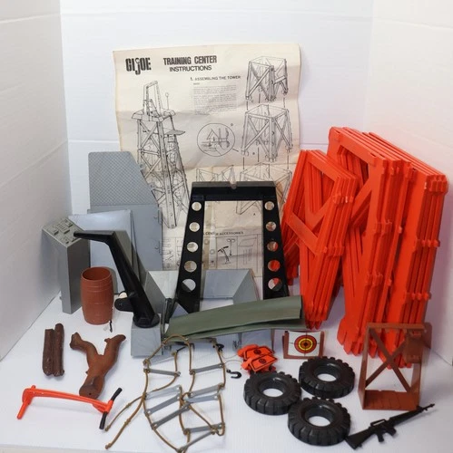 1973 GI Joe Training Center with Instructions Read Some Missing items