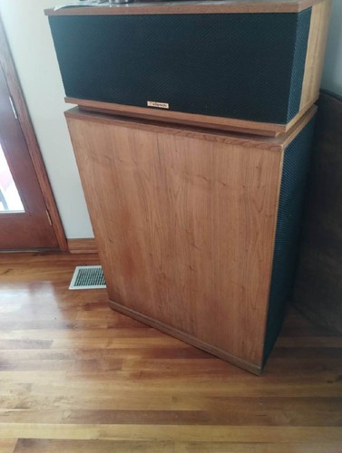 1985 Klipsch Klipschorn Vintage Speakers Pair