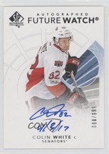 2017 SP Authentic Future Watch Inscriptions 8/999 Colin White (4/3/17) Auto m0p