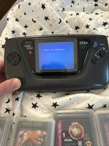 SEGA Game Gear Handheld System - Black