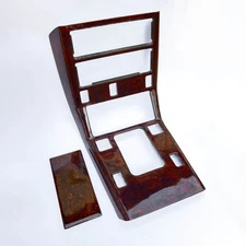 R129 Center Console Trim Bezel Wood Light/Dark Walnut 13 Versions A1296801739