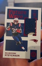 2021 Panini Encased - Future Wave Materials Rhamondre Stevenson #FWM-RS Ruby /9 