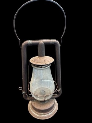 Early Dietz No 0 Tubular Lantern Marked No 0 Globe Patent 1879