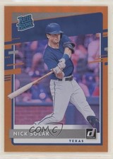2020 Panini Donruss Rated Rookie Holo Orange Nick Solak #57 Rookie RC 2u3