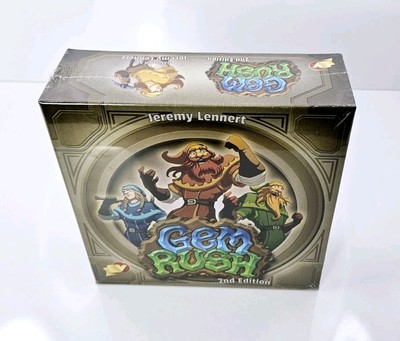 GEM RUSH 2nd Edition Board Card Game Victory Point Games Jeremy Lennert 2018 New
