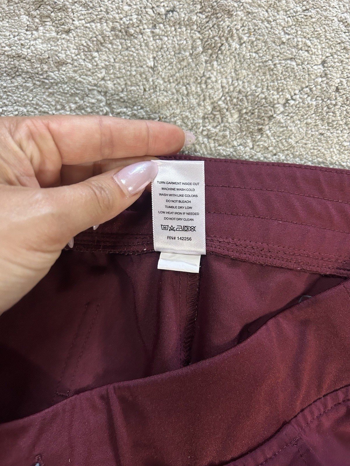 Figs Technical Collection Basic Scrub Pants Burga… - image 9