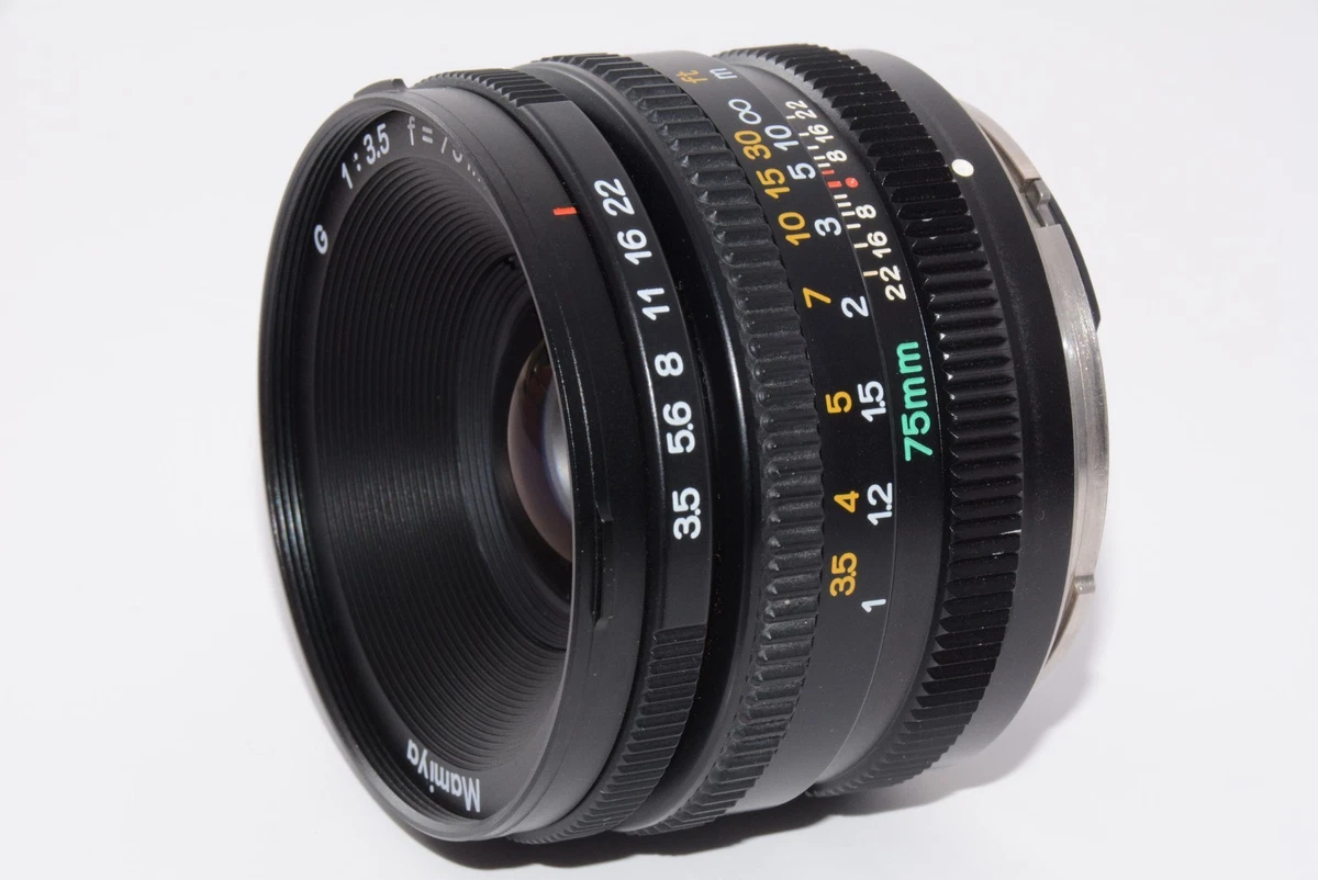 Mamiya f/3.5 Camera Lenses 75mm Focal for sale | eBay