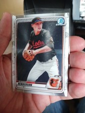 2020 Bowman Chrome Prospects Gunnar Henderson #BCP-134 Baltimore Orioles Rookie 