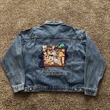 Vintage Warner Bros Cartoons Denim Jacket XL
