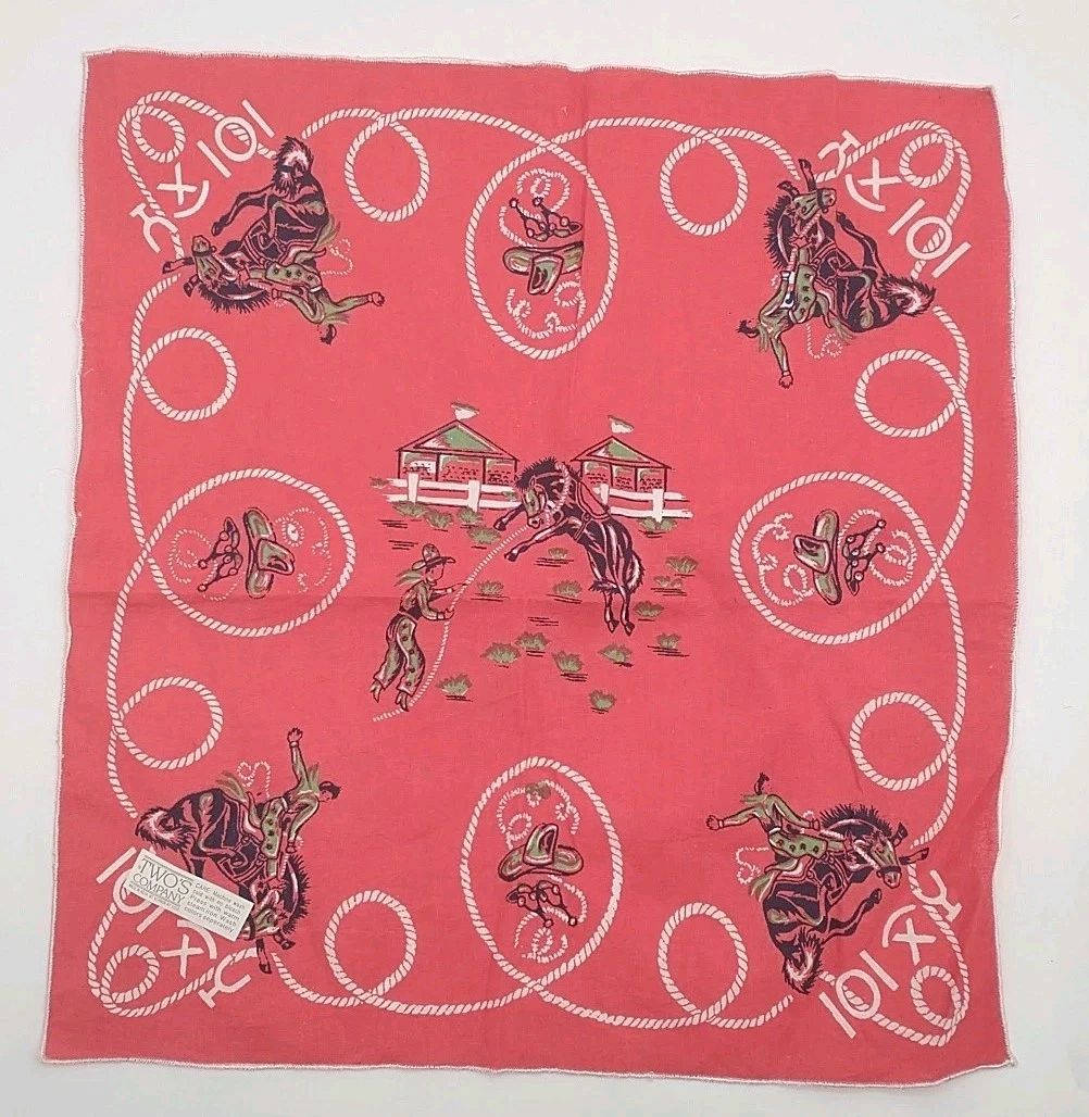 Western/Bandana Vintage Plain & Solid Handkerchiefs for sale | eBay