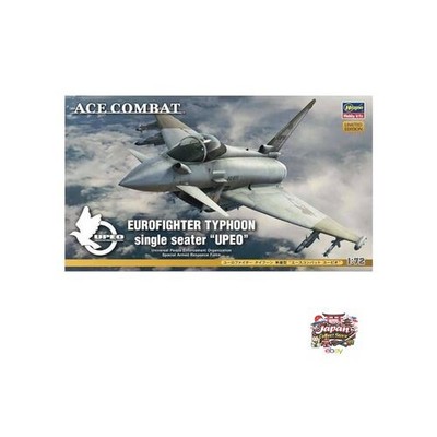 Hasegawa Ace Combat Eurofighter Typhoon Single-Seater Eupio 1/72 Scale Plastic