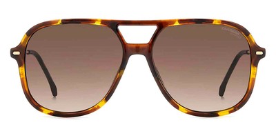 Carrera CAR 58mm Aviator Havana 2 / Brown Gradient Sunglasses
