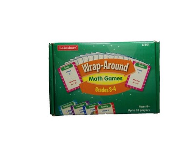 Lakeshore Wrap-Around Math Games, Grades 3-4