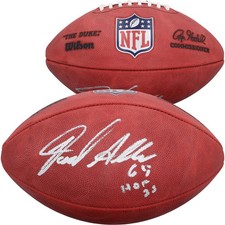 Jared Allen Minnesota Vikings Signed Duke Full Color Football with 