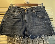 BRUNELLO CUCINELLI Skinny Fit Denim Shorts Sz 2