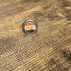 Pepsi Advertising Ring Silver Red Blue White Soda Theme Collectible Vintage — photo 1