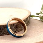 6mm Blue & Rose Gold Tungsten Ring Brushed polished Scratch Free Christmas Ring — photo 4