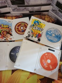 Mixed Video Game Lot Bundle of 8 For Wii