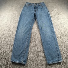 Levis Premium 501 90s Jeans Womens 23x30 Button Fly Straight Medium Blue Big E