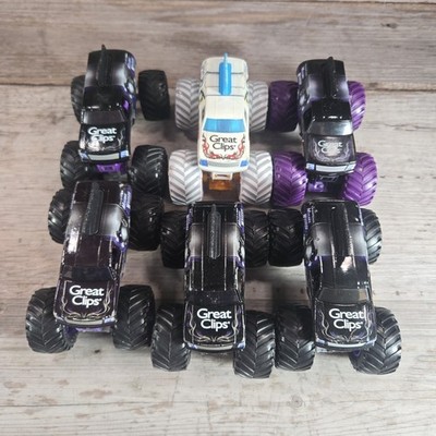 Monster Jam Mohawk Warrior Great Clips Lot of 6 Different Variants Hot Wheels