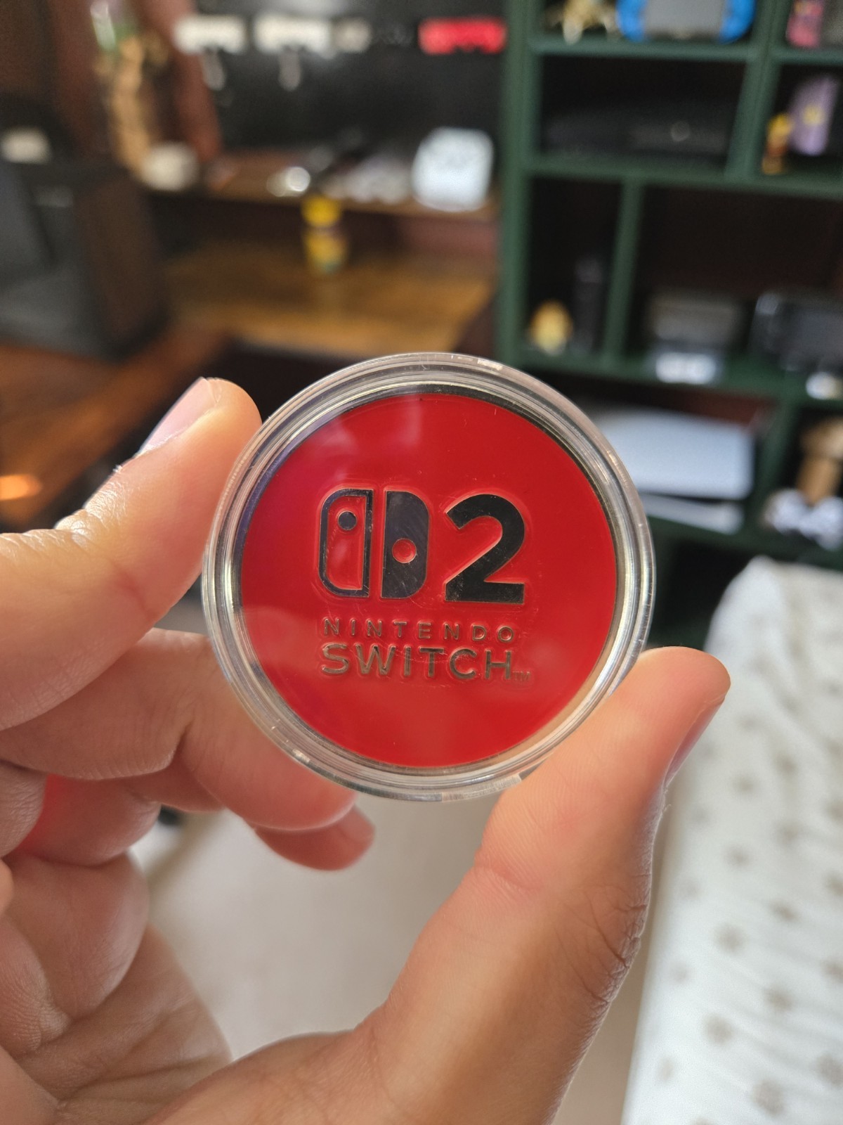 Nintendo Switch 2 Best Buy Midnight Release Commemorative Coin