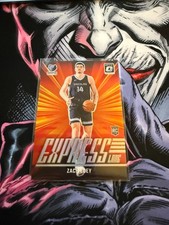 2024-25 Panini Donruss Optic Express Lane Holo Prizm #10 Zach Edey Rookie