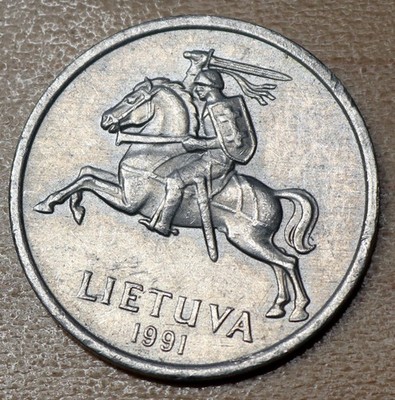 1991 Lithuania 1 Centas
