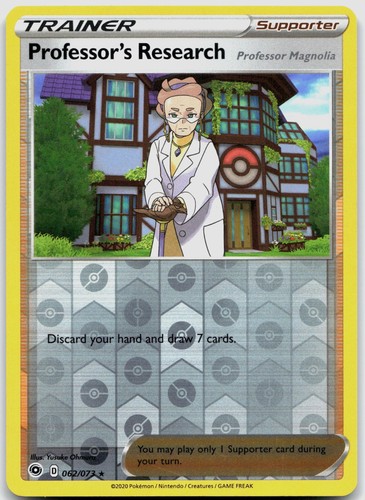 Professor's Research [Professor Magnolia] 62/73 Champion's Path POKEMON TCG Rare
