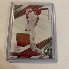 Panini 22 Chronicles Limited Shohei Ohtani Los Angeles Player-Worn Relic 44/99
