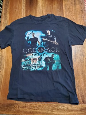 GODSMACK WHEN LEGENDS RISE 2019 CONCERT T SHIRT LARGE L 100% COTTON DOUBLE SIDE