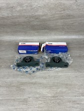 2 UCP206-20 Solid Base Pillow Block Bearing 1-1/4 Bore Grease Fitting 2 Bolt
