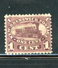 New Brunswick Scott # 6 - MH-NG - Nice Centering - CV=$42.50          (20-C251)