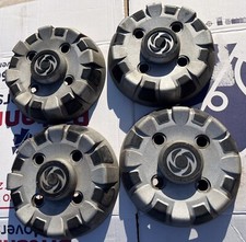 Classic Mini Wheel Trims x4 Hub Caps Austin Morris Rover Mk4 Original FAM5359