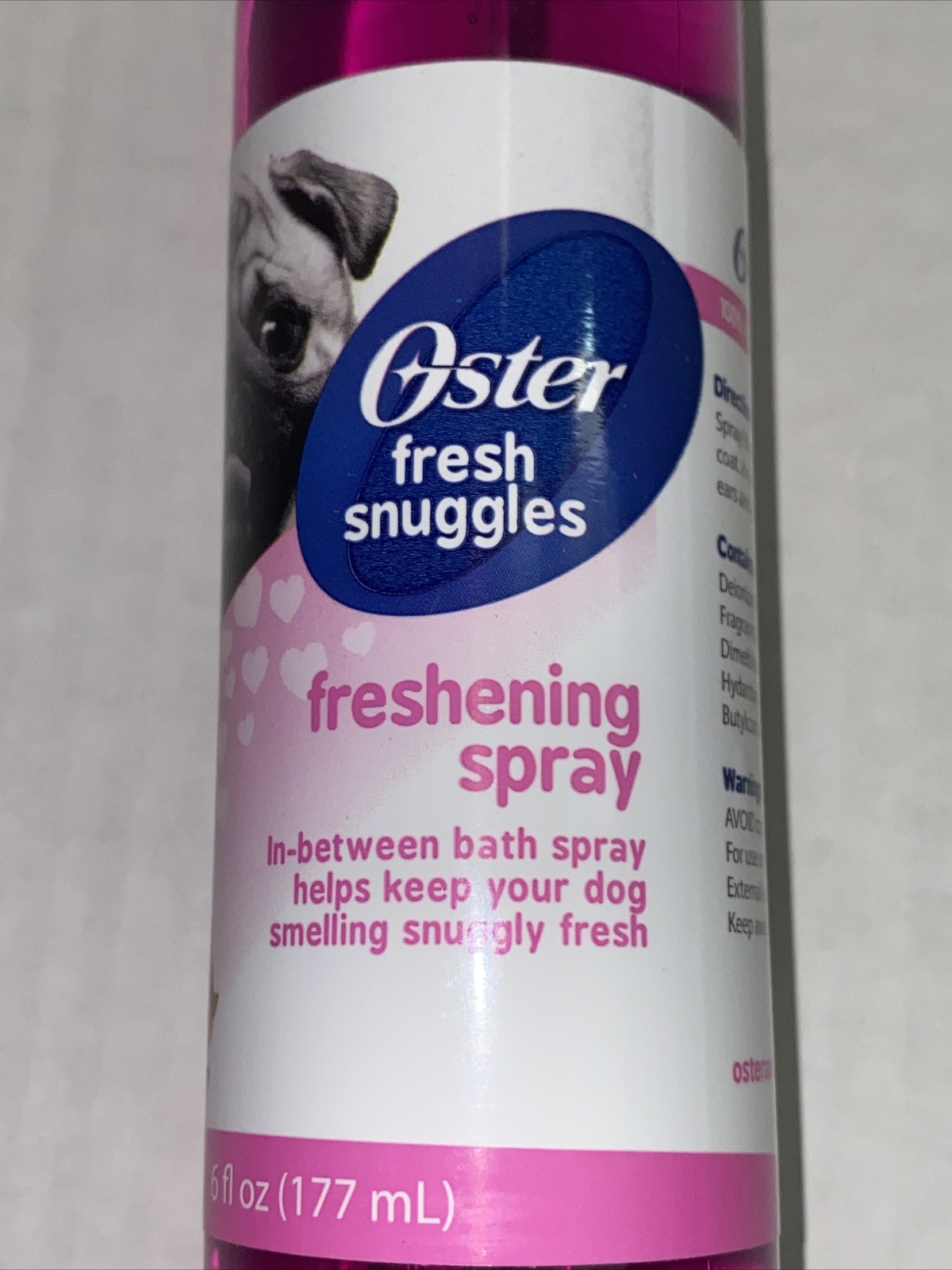 oster dog spray
