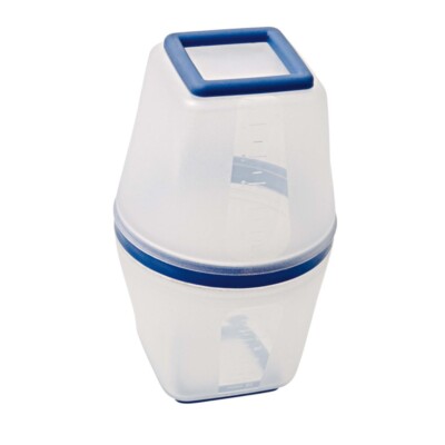 Comair Farbmixer transparent Fuss blau rubberrized 160ml